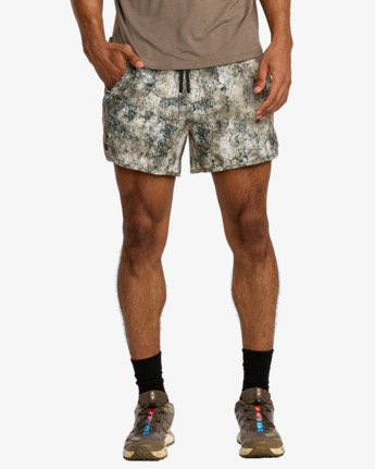 rvca, Yogger Lite 15" - Bermuda tecnici da Uomo, SILVER BLEACH (slb) Yogger Lite 15" - Technical Shorts for Men  23MS101506