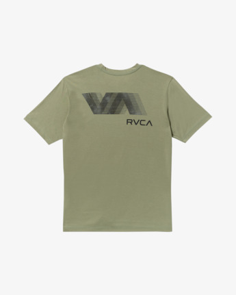 rvca, VA Blur Fill - Short Sleeve T-Shirt for Men, RANGER GREEN (rgr) VA Blur Fill - Short Sleeve T-Shirt for Men  23MS433559