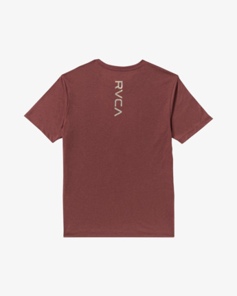 rvca, Va Mark Fill - Short Sleeve T-Shirt for Men, RED EARTH (rde) Va Mark Fill - Short Sleeve T-Shirt for Men  23MS433561
