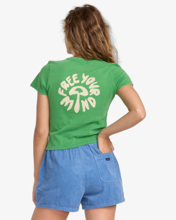 rvca, Daylight - Corduroy Shorts for Women, CORONET BLUE (blq0) Daylight - Corduroy Shorts for Women  AVJNS00190