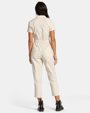 rvca, Recession Collection - Jumpsuit for Women, LATTE (wdr0) Recession Collection - Jumpsuit for Women  AVJWD00277