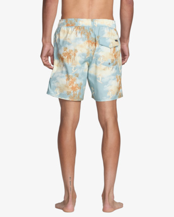 rvca, Perry - Swim Shorts for Men, SKY BLUE (sky) Perry - Swim Shorts for Men  AVYBS00267