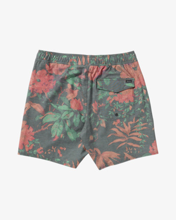 rvca, Atlas Elastic - Swim Shorts for Men, BLACK (blk) Atlas Elastic - Swim Shorts for Men  AVYBS00293