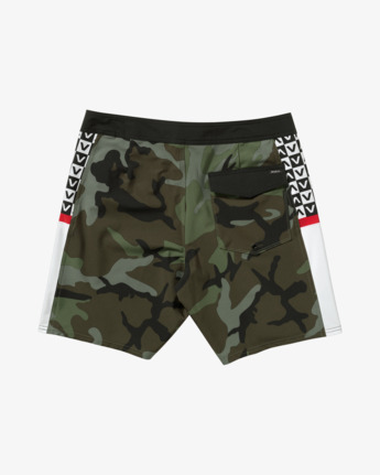 rvca, Apex 2 Trunk - Board Shorts 18'' for Men, CAMOFLAUGE (cmo) Apex 2 Trunk - Board Shorts 18'' for Men  AVYBS00352