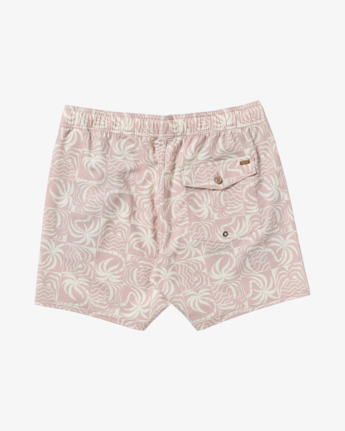 rvca, Exotica Elastic 16" - Boardshorts for Men, PALE MAUVE (pal) Exotica Elastic 16" - Boardshorts for Men  AVYBS00365