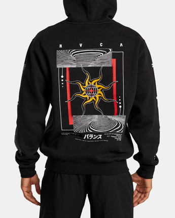 Black Sun - Pullover Hoodie for Men  AVYFT00365