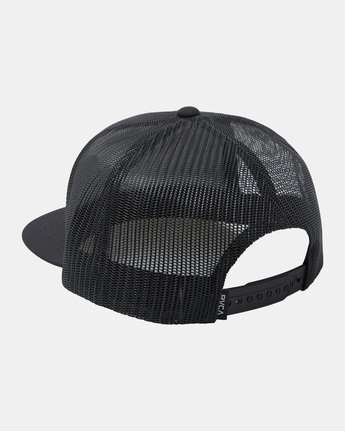 rvca, Platform - Trucker Cap for Men, BLACK (blk) Platform - Trucker Cap for Men  AVYHA00600