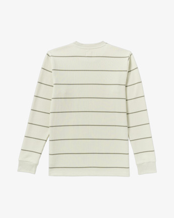 rvca, Day Shift Thermal Stripe - Langärmliges Thermo-Oberteil für Männer, CERAMIC (cer) Day Shift Thermal Stripe - Long Sleeve Thermal Top for Men  AVYKT00316