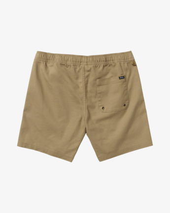rvca, Civic Range 18" - Elasticated Waist Walk Shorts for Men, COYOTE (cyt) Civic Range 18" - Elasticated Waist Walk Shorts for Men  AVYWS00239