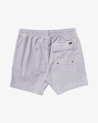 rvca, Escape - Walkshort con vita elasticizzata da Uomo, LILAC (lil) Escape - Elastic Waist Walkshorts for Men  AVYWS00366