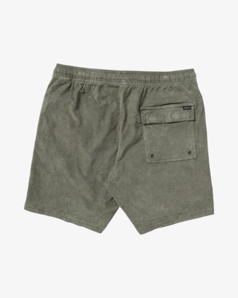 rvca, Escape - Walkshort con vita elasticizzata da Uomo, SAGE LEAF (sle) Escape - Elastic Waist Walkshorts for Men  AVYWS00366