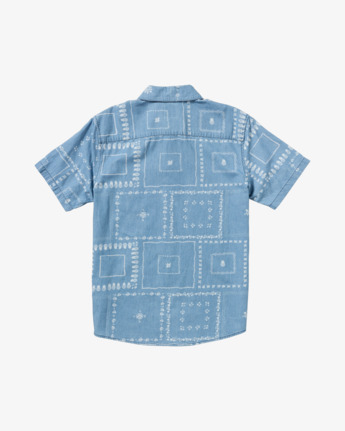 rvca, Frame Chambray - Short Sleeve Shirt for Men, BLUE (blu) Frame Chambray - Short Sleeve Shirt for Men  AVYWT00507