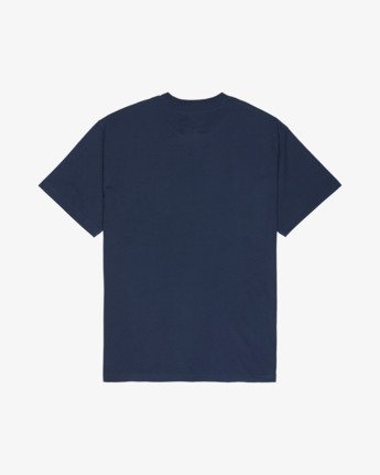 rvca, Americana Pocket - T-Shirt für Männer, MOODY BLUE (mdy) Americana Pocket - Short Sleeve T-Shirt for Men  EVYZT00127