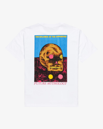 rvca, Superblast - Short Sleeves T-Shirt for Men, WHITE (wht) Superblast - Short Sleeves T-Shirt for Men  EVYZT00250