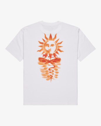 rvca, Sunrex - Short Sleeve T-Shirt for Men, WHITE (wht) Sunrex - Short Sleeve T-Shirt for Men  EVYZT00262