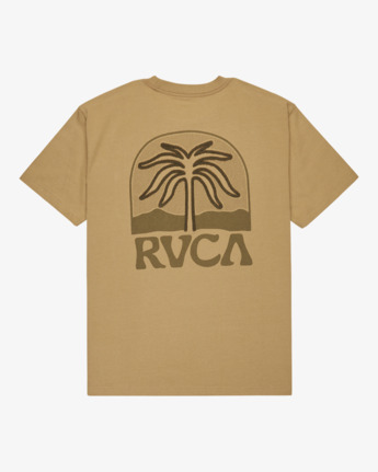rvca, Palmcrest - Short Sleeve T-Shirt for Men, COYOTE (cyt) Palmcrest - Short Sleeve T-Shirt for Men  EVYZT00275