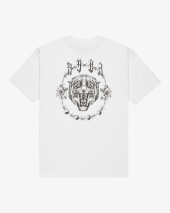 rvca, Double Trouble - Short Sleeve T-Shirt for Men, WHITE (wht) Double Trouble - Short Sleeve T-Shirt for Men  EVYZT00289