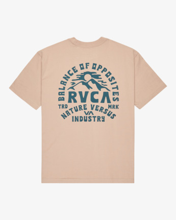 rvca, RVCA Ridge - T-Shirt für Männer, PALE MAUVE (pal) RVCA Ridge - Short Sleeve T-Shirt for Men  EVYZT00297