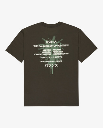 rvca, Signal - T-Shirt à manches courtes pour Homme, PIRATE BLACK (ptk) Signal - Short Sleeve T-Shirt for Men  EVYZT00300