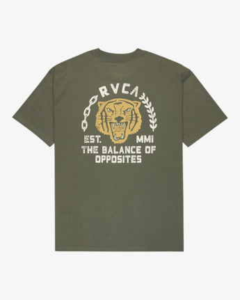 rvca, Squadron - T-Shirt für Männer, SAGE LEAF (sle) Squadron - Short Sleeve T-Shirt for Men  EVYZT00302