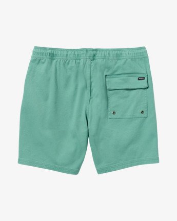 rvca, Escape - Elasticated Shorts for Men, BOTTLE GREEN (btg) Escape - Elasticated Shorts for Men  M2073REE