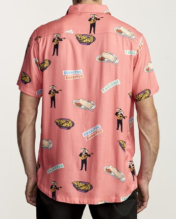 Hot Fudge - Printed Short Sleeve Shirt for Men  S1SHRJRVP0