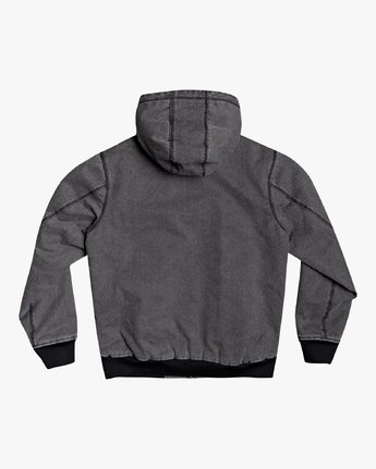 Hooded Canvas - Bomber Jacket for Men  U1JKRKRVF0