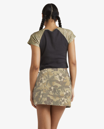 rvca, Wrapped - Mini Skirt for Women, CAMO (cmm) Wrapped - Mini Skirt for Women  UVJWK00150