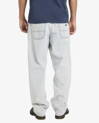 rvca, Skate 27" - Denim Pants for Men, ASH BLUE (asb) Skate 27" - Denim Pants for Men  UVYDP03001