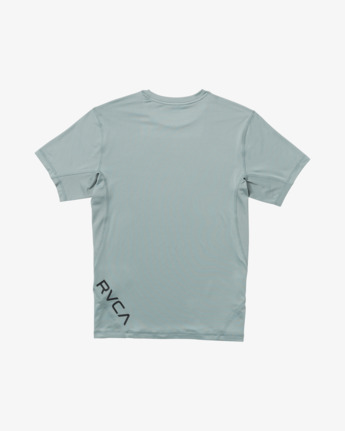 rvca, VA Sport Vent - Short Sleeve Top for Men, LEAD (led) VA Sport Vent - Short Sleeve Top for Men  V9021RSV