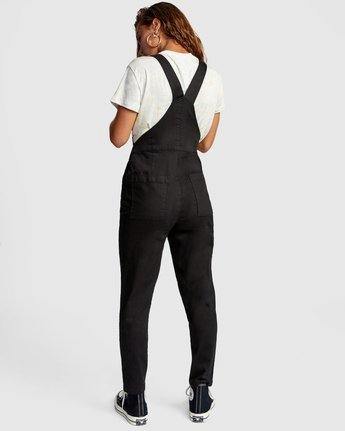 Recession Collection Moonshine - Zip Front Dungarees for Women  W3ONRJRVP1