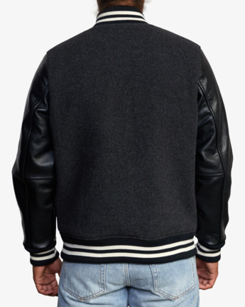 RVCA - DREAM TEAM LETTERMAN JACKET sale in Large