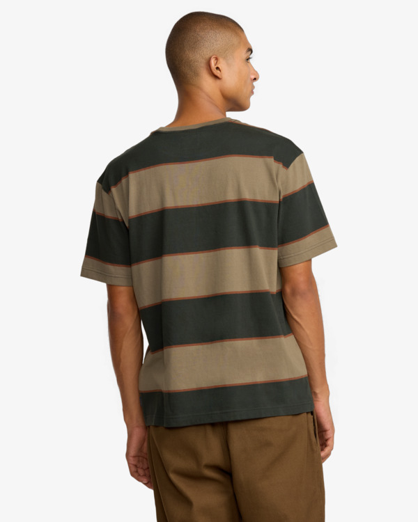 3 KSL Stripe - T-Shirt für Männer Bunt 23A013502 RVCA