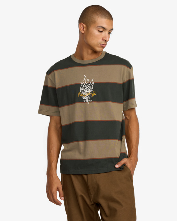2 KSL Stripe - T-Shirt für Männer Bunt 23A013502 RVCA