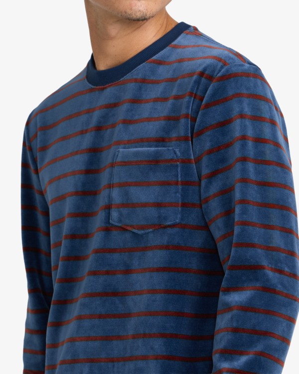 2 Pile Knit Bleu 23A033607 RVCA