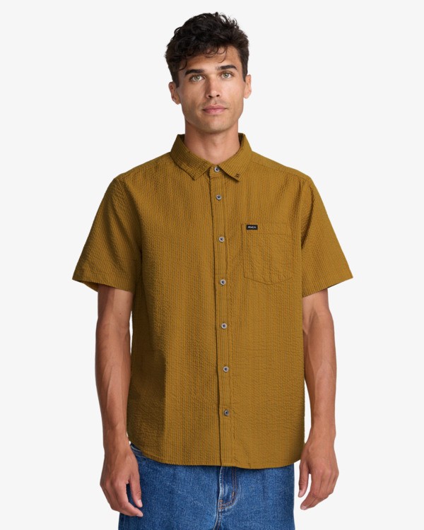 2 Thatll Do Seersucker Vert 23A041603 RVCA