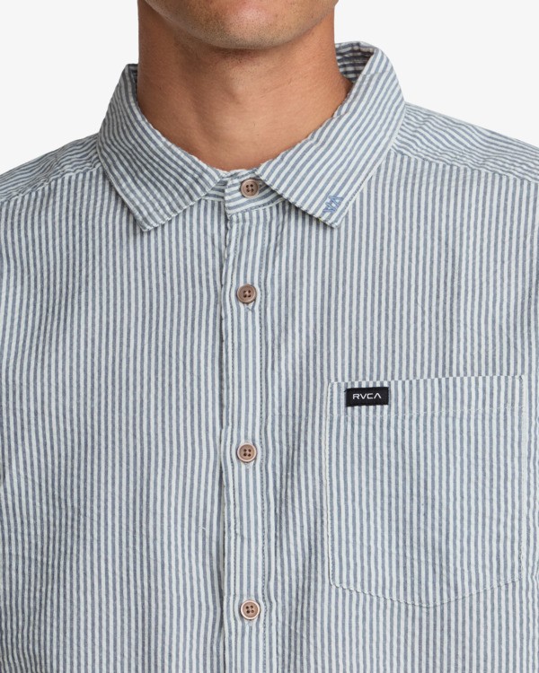 4 Thatll Do Seersucker Bleu 23A041603 RVCA