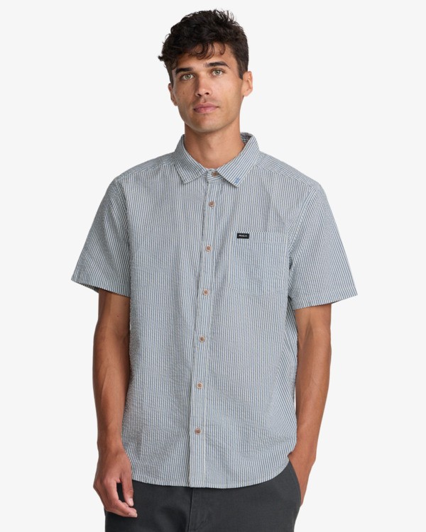 2 Thatll Do Seersucker Bleu 23A041603 RVCA