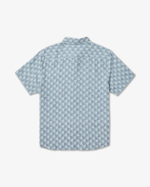 1 Va Monogram - Short Sleeve Shirt for Men Multi 23A041607 RVCA