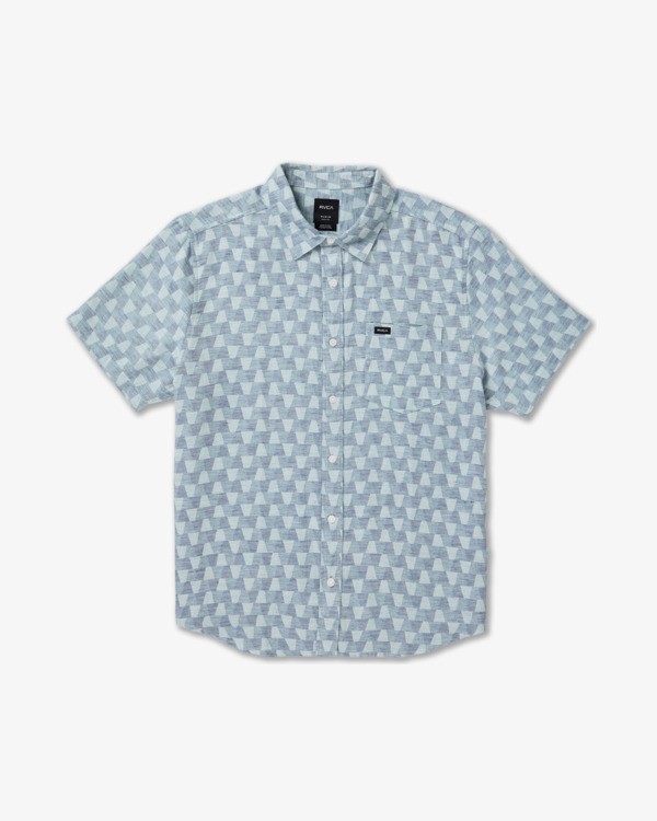 0 Va Monogram - Short Sleeve Shirt for Men Multi 23A041607 RVCA
