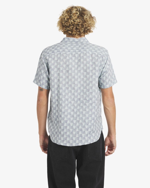 3 Va Monogram - Short Sleeve Shirt for Men Multi 23A041607 RVCA