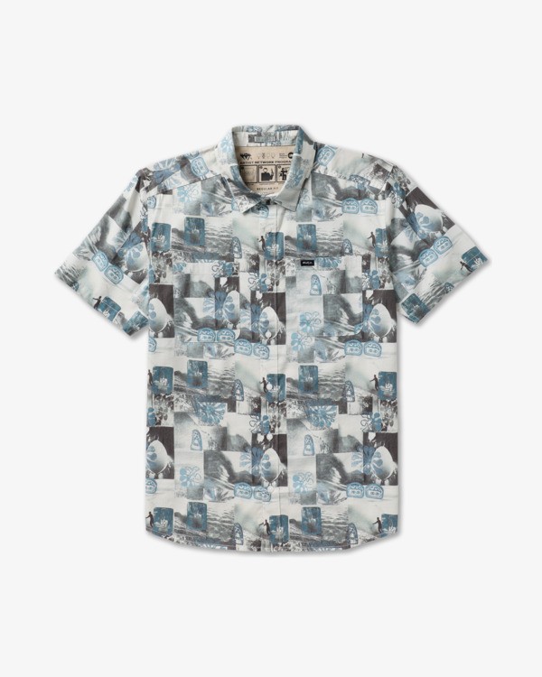 0 Kauai Block Print Collage Multi 23A042600 RVCA