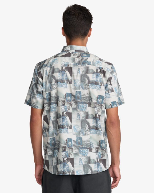 3 Kauai Block Print Collage Multi 23A042600 RVCA