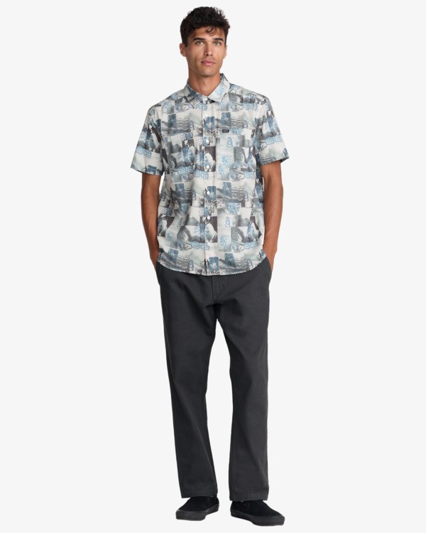 6 Kauai Block Print Collage Multi 23A042600 RVCA