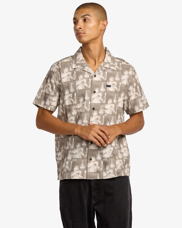 0 RVCA X Ali Float Sting - Short Sleeve Shirt for Men Multi 23A043515 RVCA