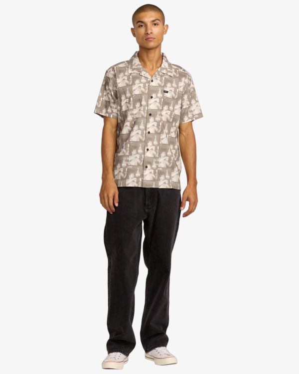 4 RVCA X Ali Float Sting - Short Sleeve Shirt for Men Multi 23A043515 RVCA