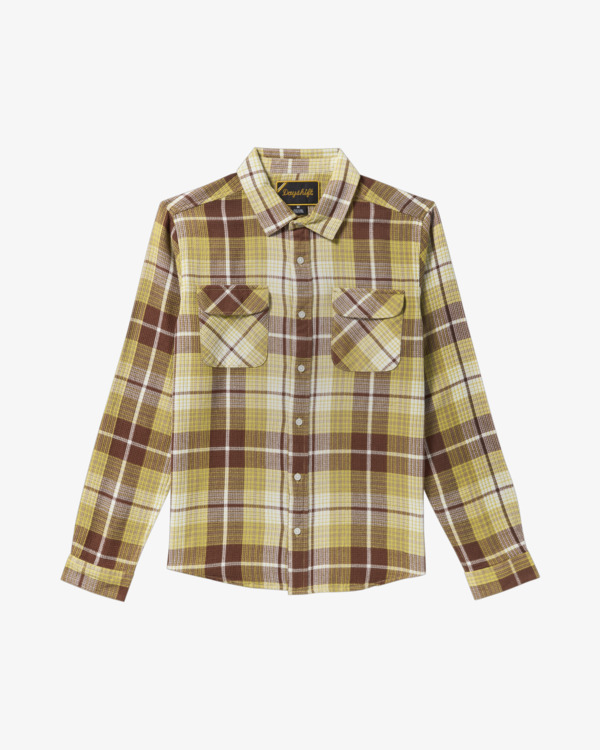 0 Dayshift Flannel - Long Sleeve Shirt for Men Multi 23A053501 RVCA