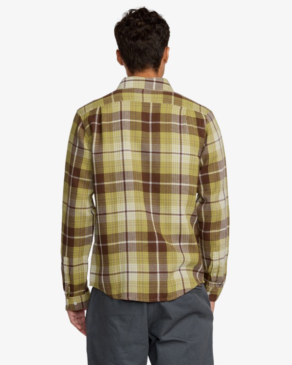 3 Dayshift Flannel - Long Sleeve Shirt for Men Multi 23A053501 RVCA