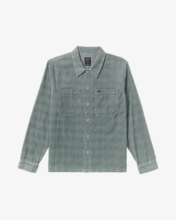 0 Adams - Overshirt for Men Grey 23A053510 RVCA