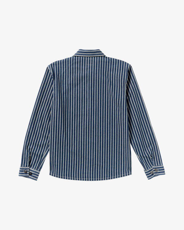 1 Dayshift Hickory - Chaqueta ligera tipo camisa para hombre Azul 23A053511 RVCA